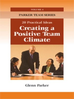 cover image of Creating a Positive Team Climate